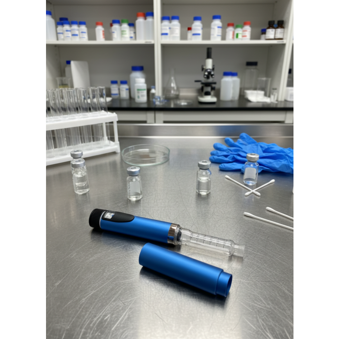 Peptide Critic Research Pen Blue V2