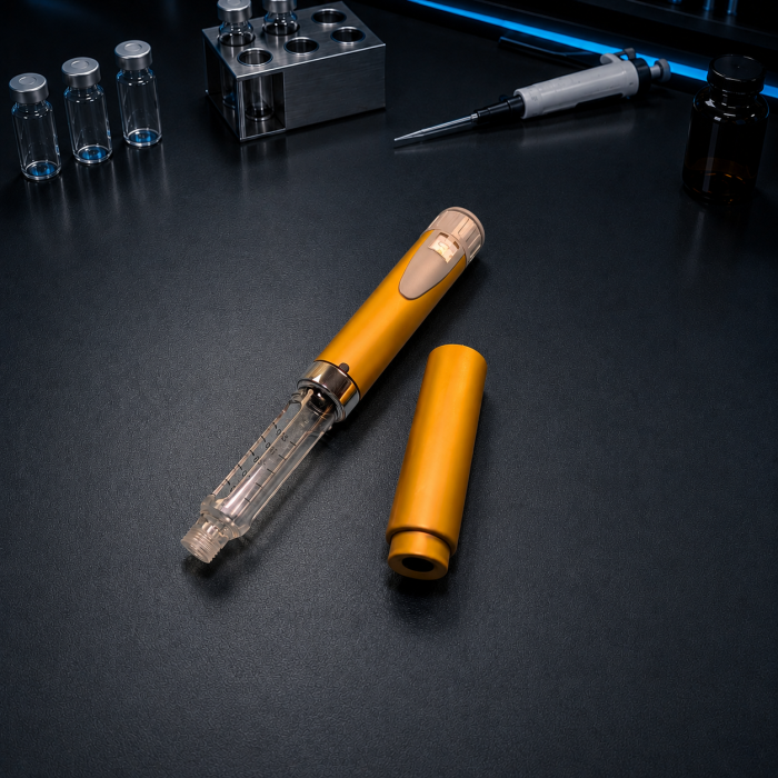 V2 Reusable Research Pen — Gold
