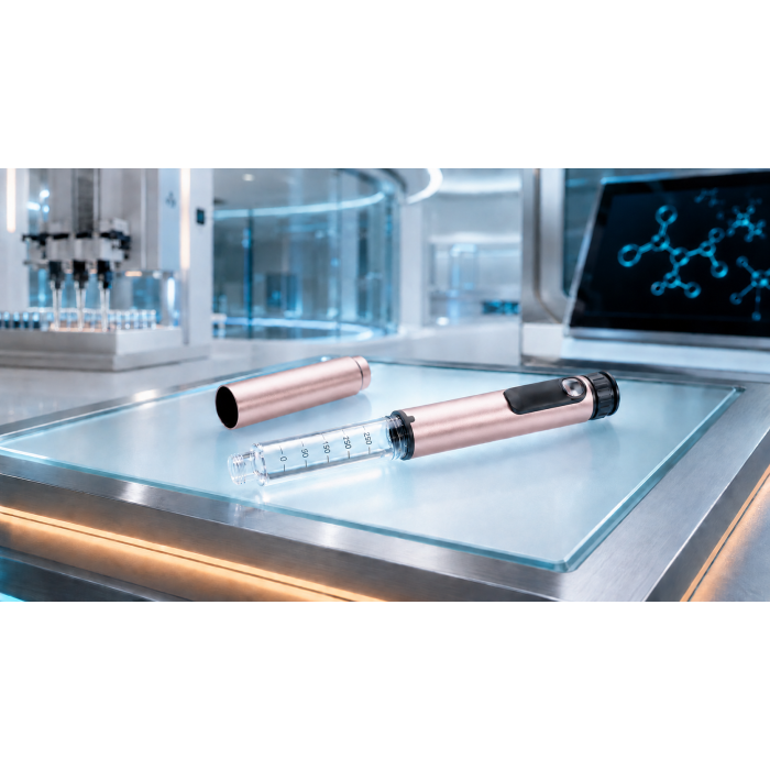 V4 Reusable Research Pen — Rose Gold