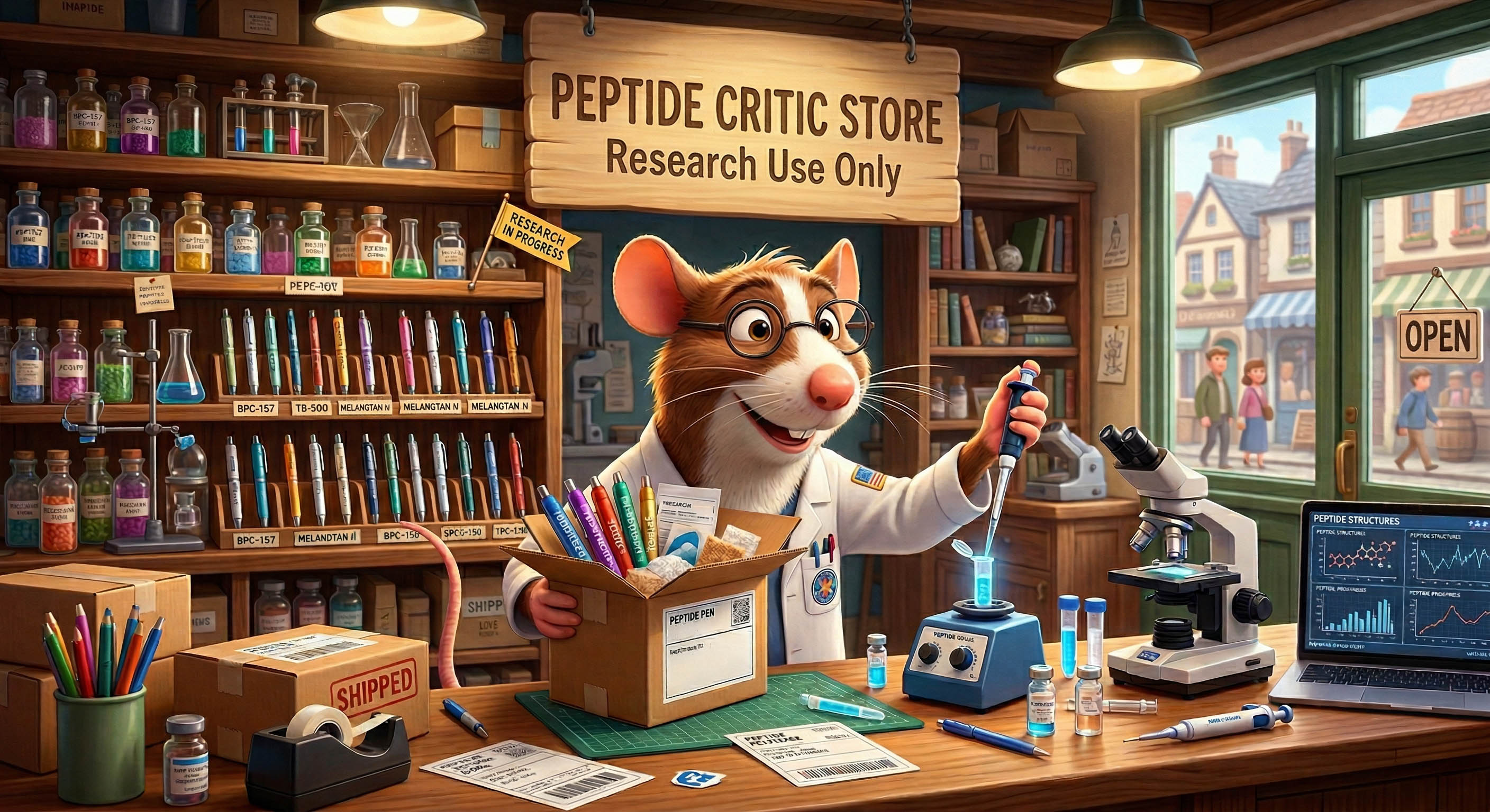 Peptide Critic Research Store
